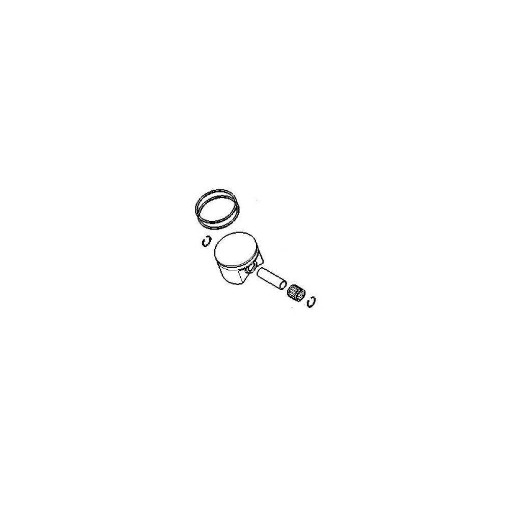 Pistone Ø 54 mm originale per motoseghe Stihl MS 500i - 11470302003