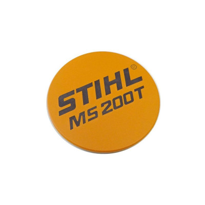 Targhetta originale per motoseghe Stihl MS 200 T - 11299671503