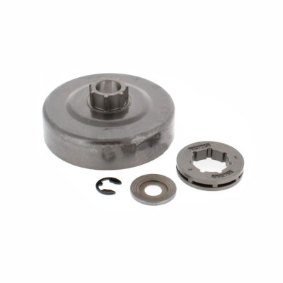 Gruppo campana frizione o rocchetto catena da 3/8 7 denti originale per motoseghe Stihl MS 640
