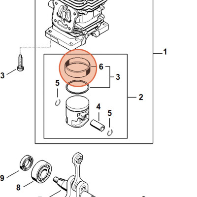 Nastro di serraggio originale per motoseghe Stihl - 11308932603