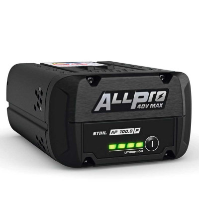 La Batteria Stihl All Pro AP 100 P è una batteria agli ioni di litio.