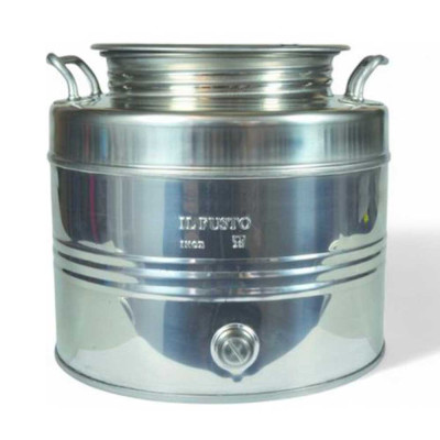 Contenitore acciaio Maffei 10L per olio perfetto